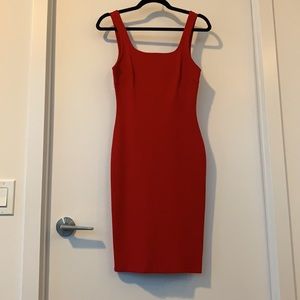 3 for $15 | Red Bodycon Midi Dress